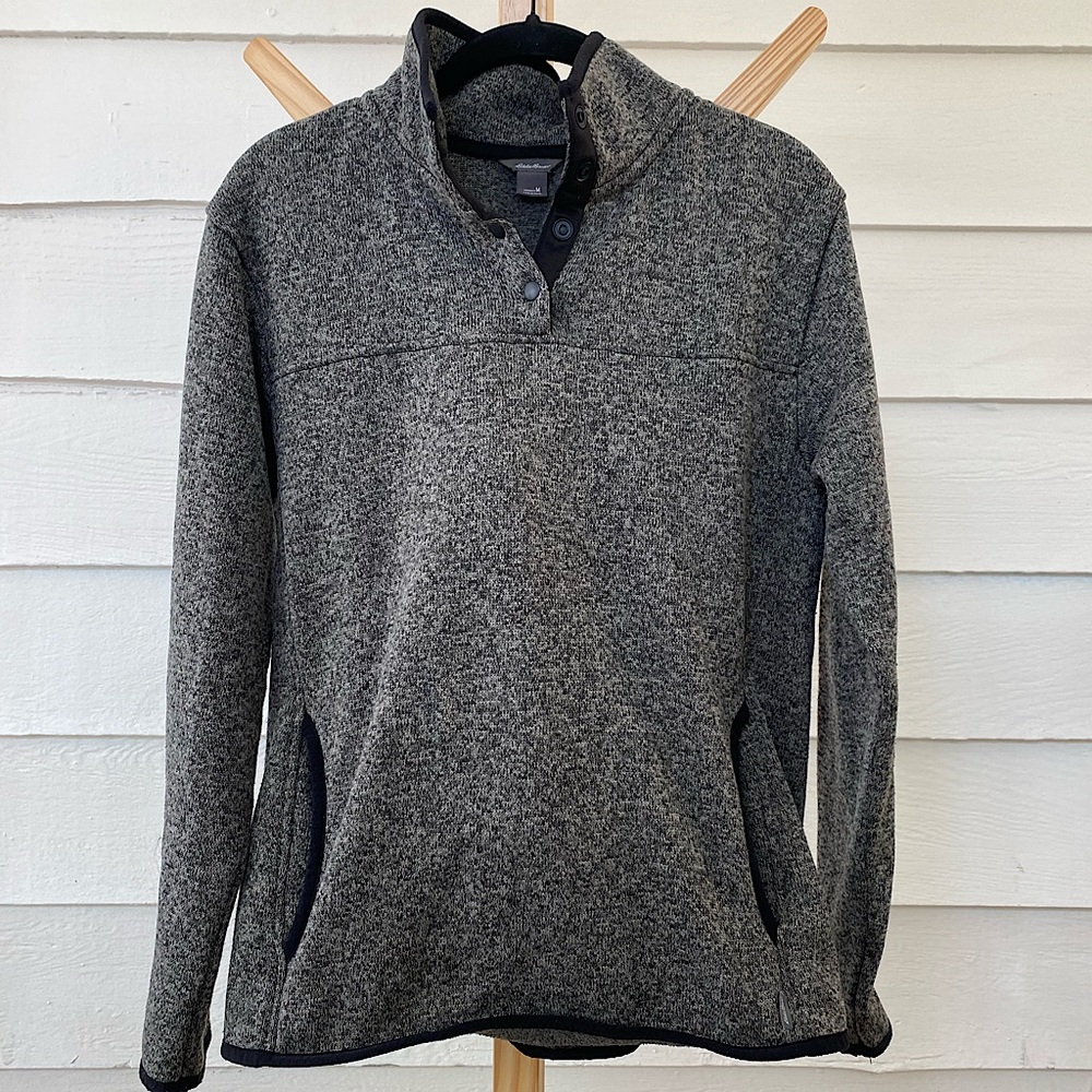 Eddie Bauer Fleece with 1/4 Snaps
